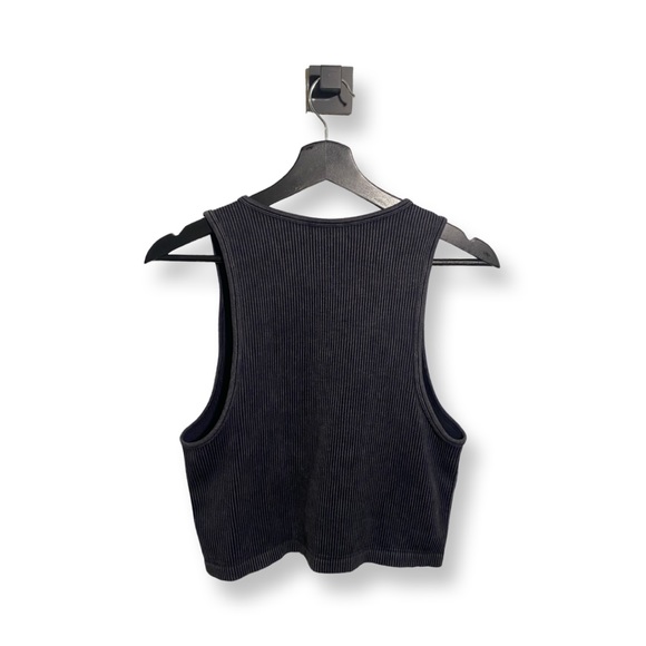 Washed Ribbed Top - Picture 2 of 3